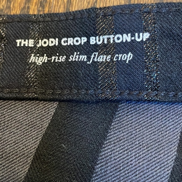 AG The Jodi Crop Jeans Metallic Stripe - Picture 6 of 14